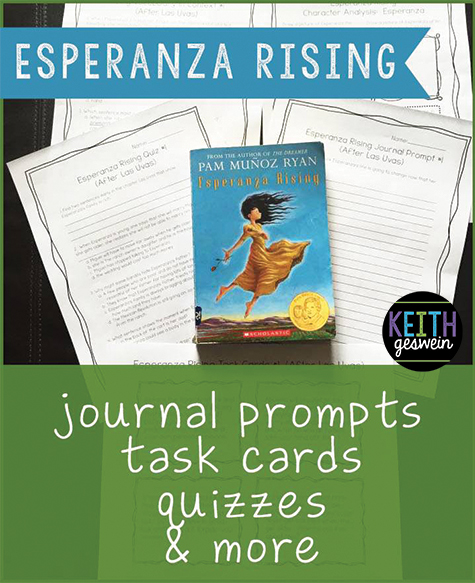 Esperanza Rising Novel Study