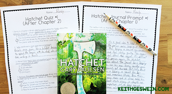 Teaching growth mindset with Hatchet