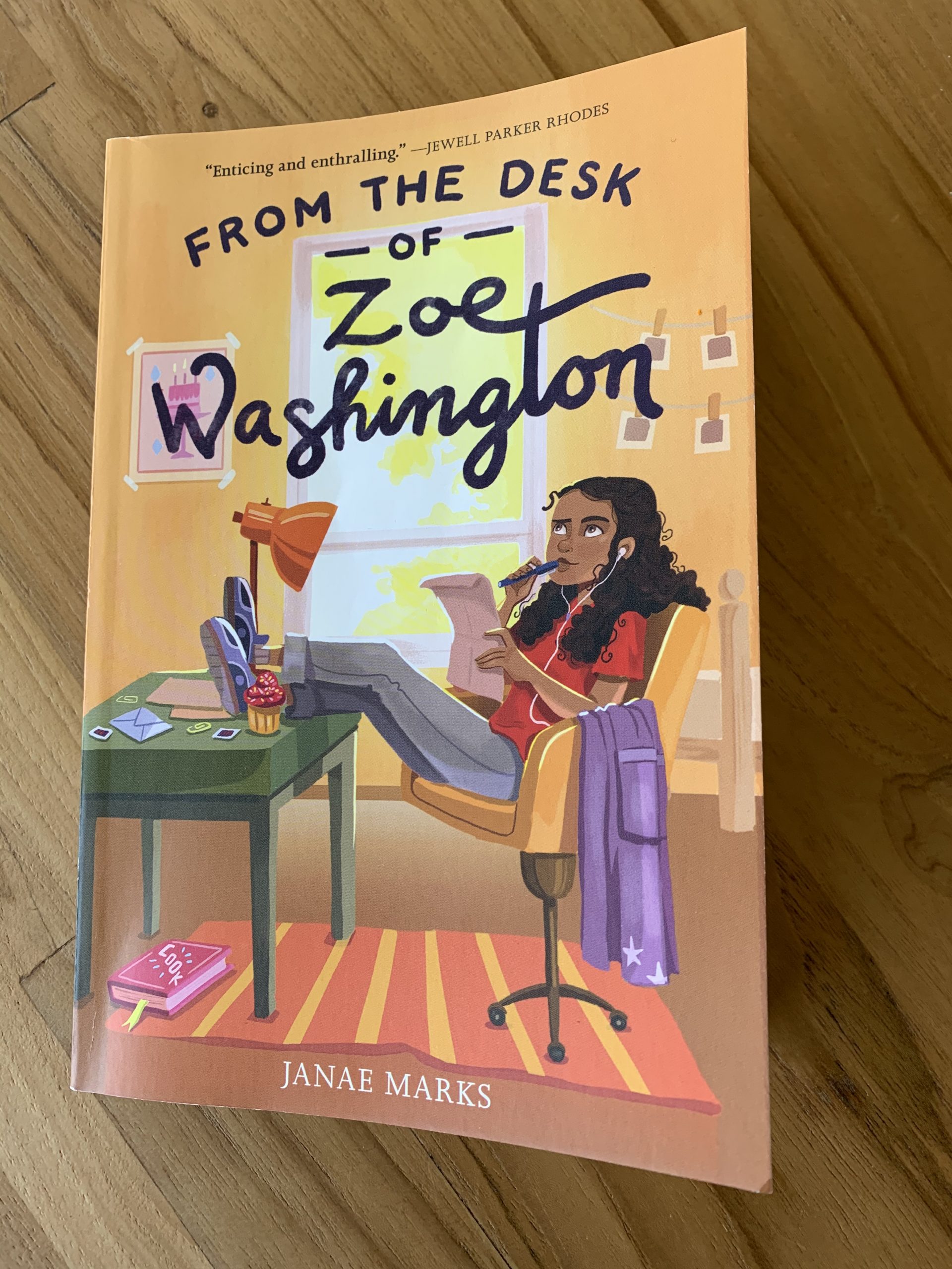 from the desk of zoe washington book cover