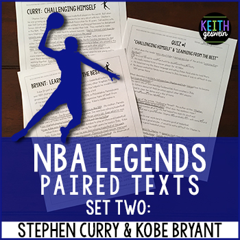 Steph Curry Kobe Bryant Paired Texts