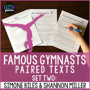 Simone Biles Shannon Miller Paired Texts