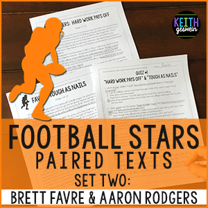 Aaron Rodgers Brett Favre Paired Texts