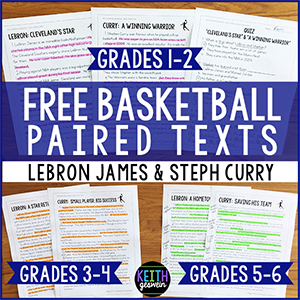 Basketball passages that engage reluctant readers