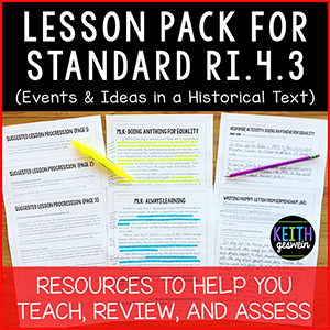 Resources to teach, review, and assess RI.4.3